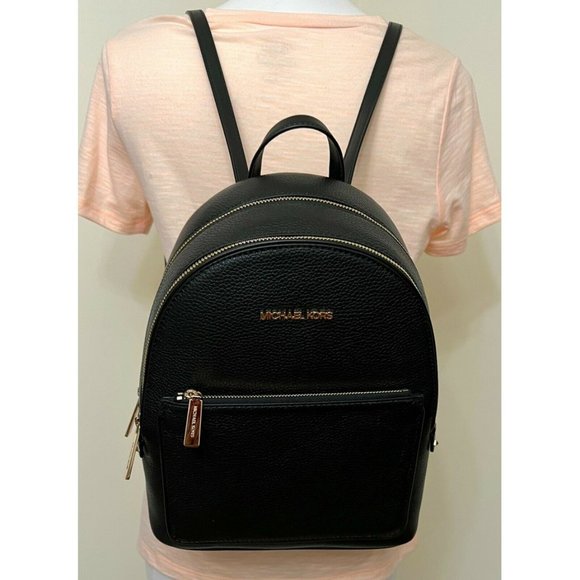 Michael Kors ADINA Pebbled Leather Medium Backpack, School Bag main image 10